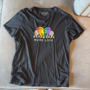 Men’s Banana Republic - lgbt pride - Black T-Shirt